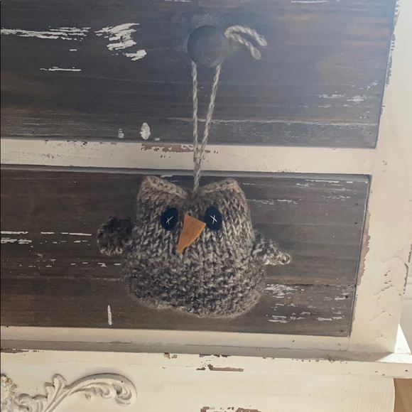 Cute Handmade knitted owl 🦉